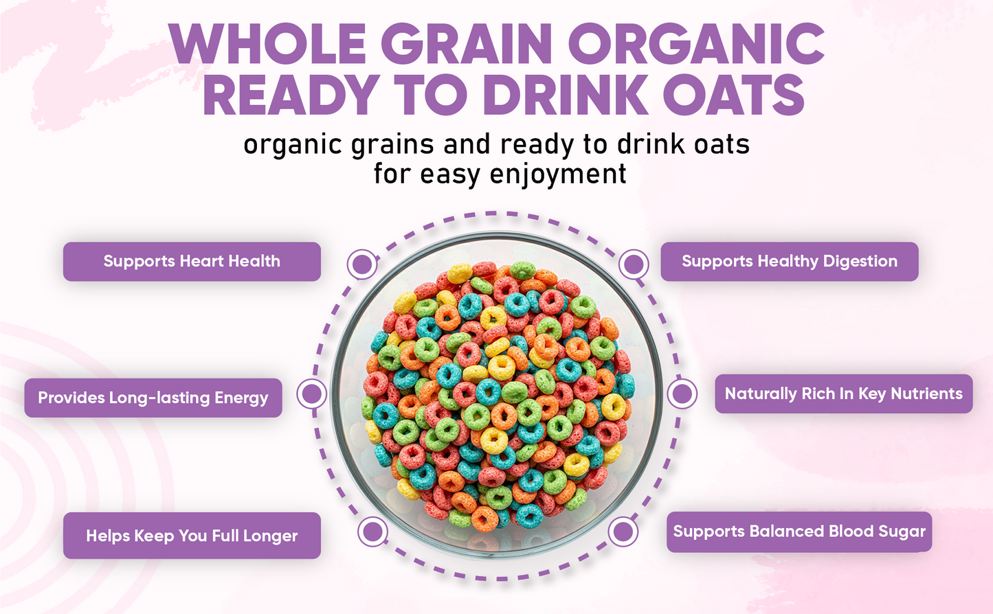 Drink 'em Oats 10 pack Variety Pack with Shaker Bottle