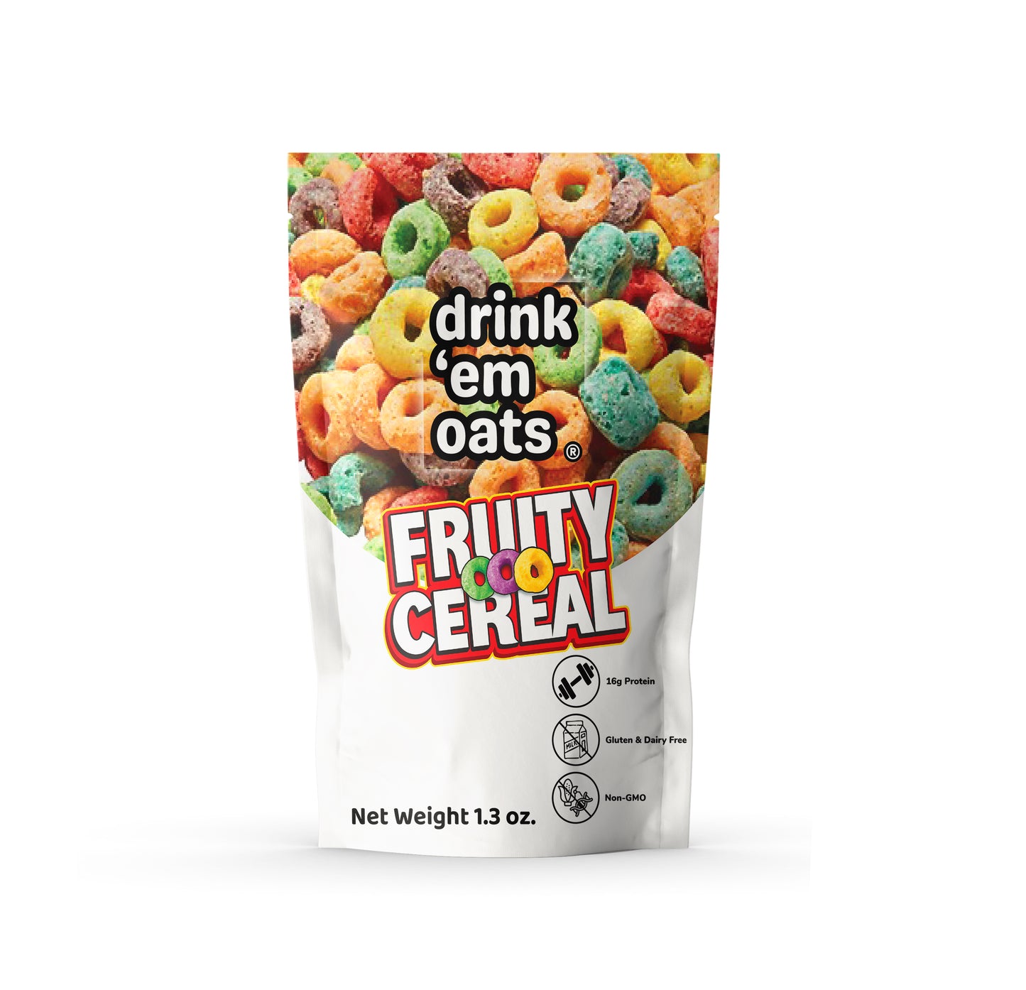 Drink 'em Oats 10 pack Variety Pack with Shaker Bottle