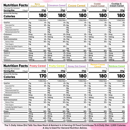 Drink 'em Oats 10 pack Variety Pack with Shaker Bottle