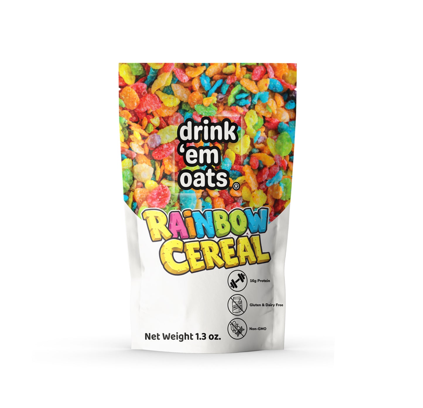 Drink 'em Oats 10 pack Variety Pack with Shaker Bottle