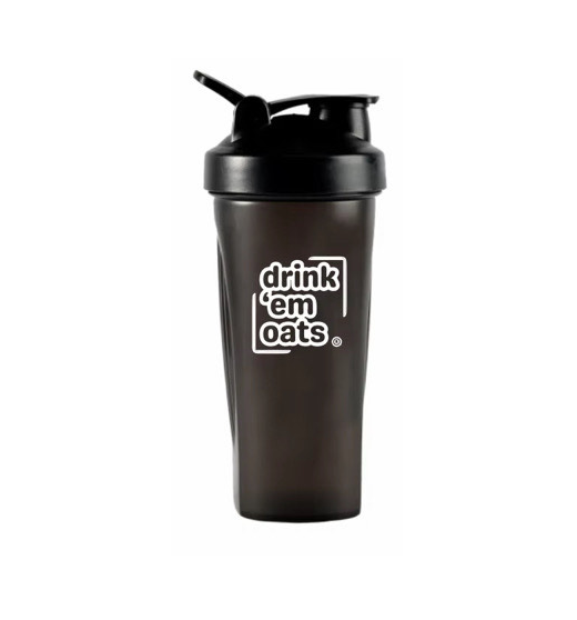 Drink 'em Oats Shaker Bottle
