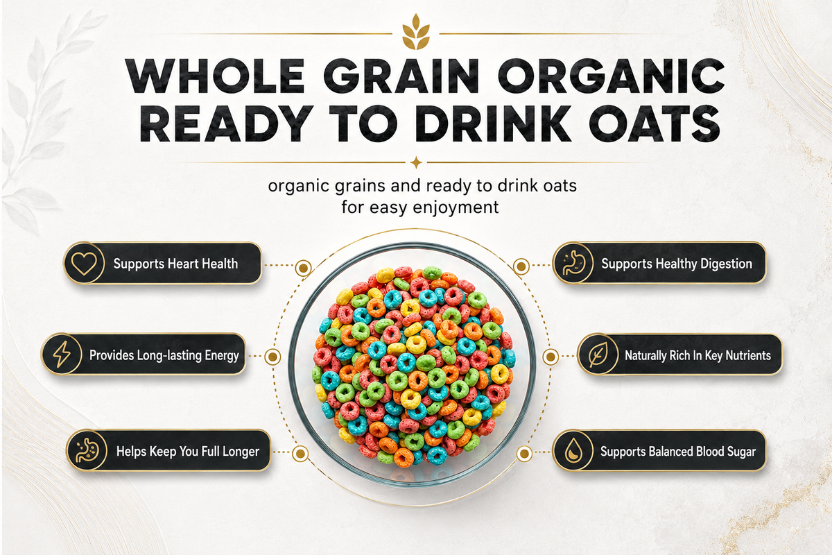 Drink 'em Oats 10 Pouch Variety Pack with Shaker Bottle